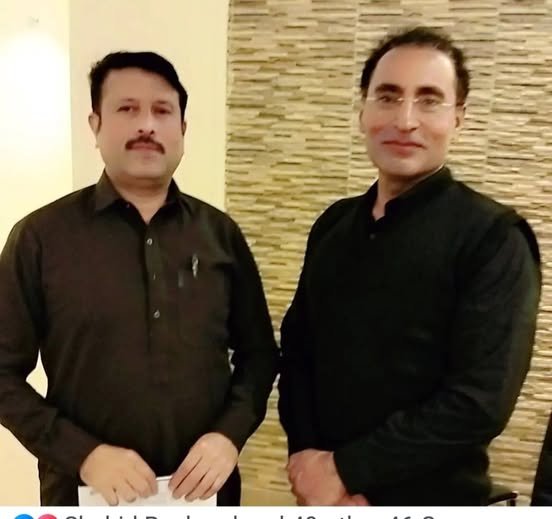مرکزی ایڈیشنل سیکرٹری جنرل شاہد صدیق کی CCD..SSP.. لاہور افتاب احمد پھلروان ملاقات